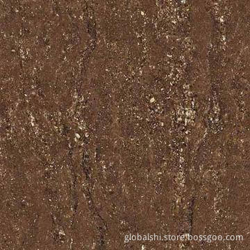 Nafuna Polished Tile, Tranvertine Design, 9.5 to 10mm Thickness, 4 Colors, 800 x 800/600 x 600mm